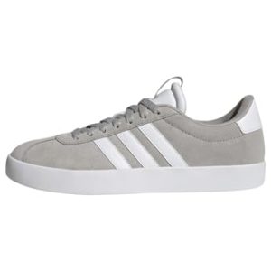 adidas Femme VL Court 3.0 Shoes Chaussures, Grey Two/Cloud White/Silver Metallic, 42 EU