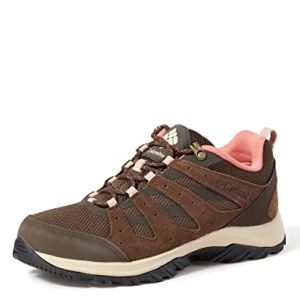 Columbia REDMOND III WATERPROOF Chaussures Basses De Randonnée Et Trekking imperméables Femme, Marron (Cordovan x Dark Coral), 40 EU