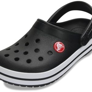 Crocs Unisexe Enfant Crocband Clog T Sabots, Black, 23/24 EU