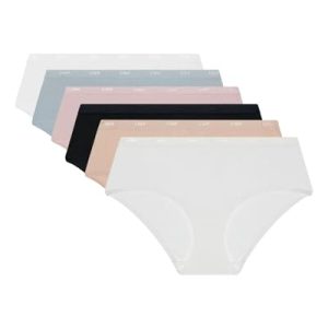 DIM Boxer Femme Les Pockets Ecodim Coton Confortable & Doux x6