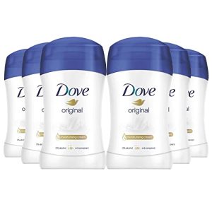 Dove Lot de 6 déodorants anti-transpirants originaux de 40 ml - Essentiels de toilettage et soins du corps pour homme et femme