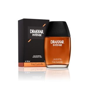 Drakkar Intense de Guy Laroche - Eau de Parfum Séduisant & Ambré - Intense et Puissant, Notes de Bergamote, Daim et Vanille - Parfum pour Homme - 100 ml