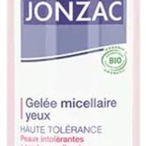 Eau Thermale Jonzac | Gelée Micellaire Yeux - Reactive Control| Démaquille – Apaise – Hydrate | Haute tolérance | Attenue les sensations d'inconfort | 100% d’origine naturelle | 100 ml