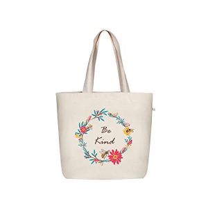 Eco Right Grand sac fourre-tout à fermeture éclair, sac a main femmes, sac cabas tissu femme, Sac Shopping, sac femme plage, Sac fourre-tout en toile