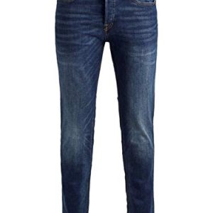 JACK & JONES Coupe Slim Droite Jjitim Jjoriginal AM 782 50SPS Jean Coupe Slim Droite Blue Denim 34 32 Blue Denim (US) 34 / L32