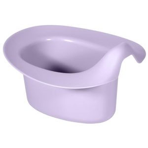 Kindsgut Pot à tenir le bébé, Pot bébé WC/toilette, couleurs discrètes, sans couche, adapté à l'enfant, lilas