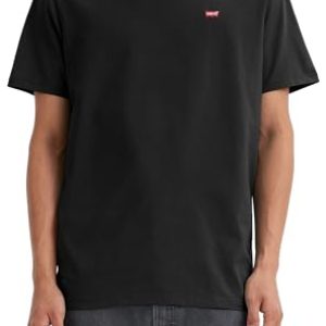 Levi's Ss Original Housemark Tee T-Shirt Homme, Stonewashed Black, M