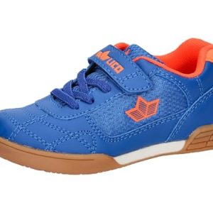Lico Bernie V Chaussures de Sport en Salle, Bleu/Orange, 39 EU