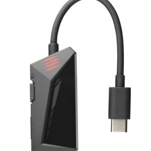 Mad Catz FREQ DAC Adaptateur Audio Jack Vers USB-C 7.1 Virtuel Surround - Convertisseur pour Casque Analogique Numérique Externe pour Jeux vidéo, Smartphone, PC, Mac