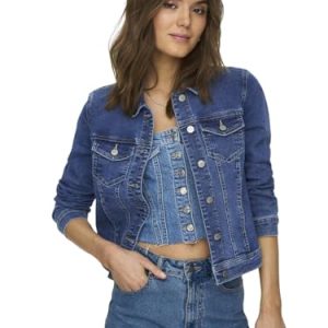 ONLY Veste en Jean ONLWONDER Veste en Jean Medium Blue Denim S Medium Blue Denim S