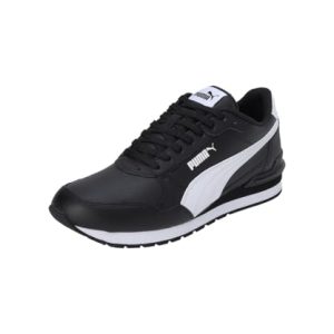PUMA St Runner V4 L Basket Mixte, Puma Black Puma White, 38 EU