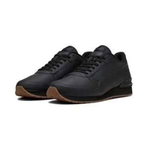 PUMA St Runner V4 L Basket Mixte, Puma Black Strong Gray Gum, 47 EU