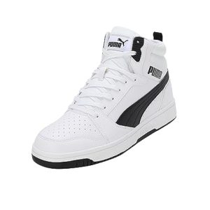 PUMA Unisex Rebound V6 Baskets, Puma White Puma Black, 43 EU
