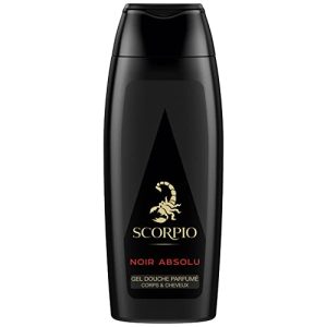 Scorpio - Gel Douche Corps Homme - Collection Noir Absolu - Format 250 ml