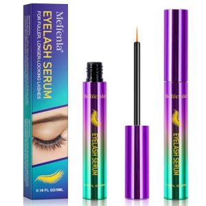 Serum Cils Croissance, Serum Pousse Cils, Serum pour Cils Sans Hormones, Protège et Rehaussement Cils, Bio Naturel Lash Serum, Végan, Formule Nourrissante, Des Cils plus épais Fournis Longs, 5 ML