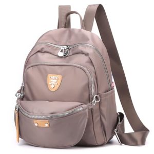 SPAHER Petit Sac à Dos Anti-vol 2 en 1 Bandoulière pour Femmes et Filles - Sac École et Shopping