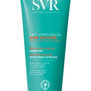 SVR - Sun Secure Lait Crépitant SPF50+ - Lait solaire hydratant invisible – Très haute protection UVA, UVB, lumière visible & infrarouge – Peaux sensibles – Niacinamide, Vitamine E – 200 ml