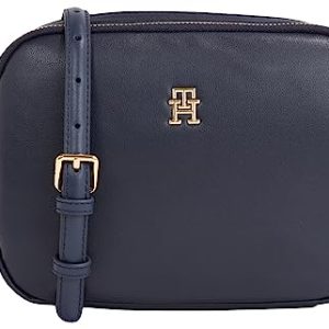 Tommy Hilfiger Femme Sac à Bandoulière Poppy Plus Crossover Moyen, Multicolore (Space Blue), Taille Unique