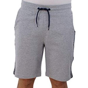 Tommy Hilfiger Short De Survêtement Homme Court, Gris (Grey Heather), S