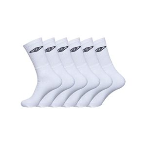 Umbro Chaussette Homme Sport Résistantes - Lot de 6 - Chaussettes Hautes Homme, Tennis, Confortables 39/42