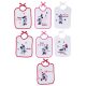 BabyCalin – Disney Lot de 7 bavoirs naissance