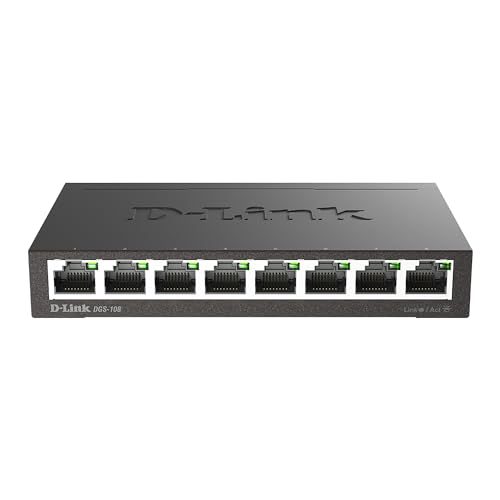 D-Link DGS-105 Switch 5 Ports Gigabit Metallique