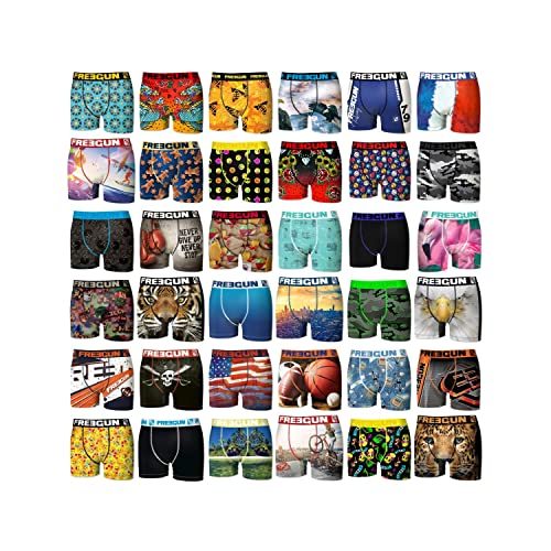 FREEGUN Boxer Homme Vache Qui Rit