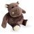 HISTOIRE D&rsquo;OURS – Peluche Hippopotame Marron Collection