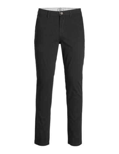 JACK & JONES Homme Jpstmarco Jjbowie Sa Black Noos Pantalon