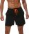 Tansozer Short de Bain Homme Court Boardshort