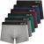 QINCAO Boxers Homme Lot de 6 Coton sous-vêtement