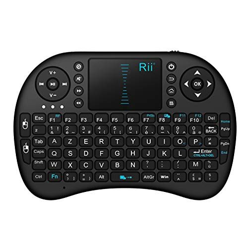Rii Mini Clavier K01X1 sans Fil(AZERTY) 2,4 Ghz