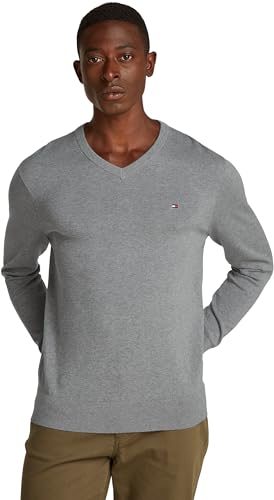 Tommy Hilfiger Pull Homme Essential Cotton Col en V